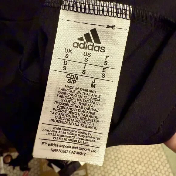 🎉HP! 🎉Adidas Climalite Black Long Sleeve Zip Mens Top (Size S) - Picture 7 of 8